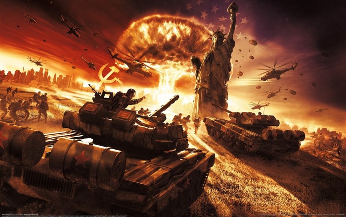 World in Conflict: Soviet Army vs. Statue of Liberty