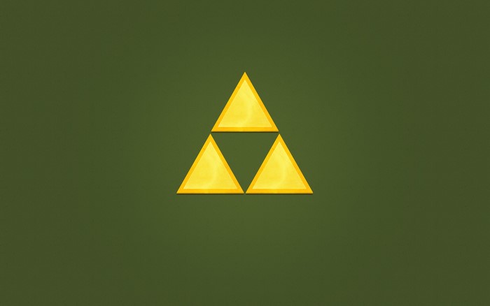 The Legend of Zelda Triforce Minimalism