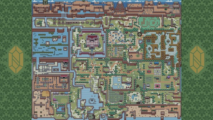 The Legend of Zelda: Link's Awakening Map