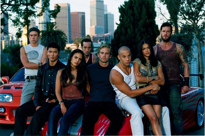 The Fast and the Furious cast group