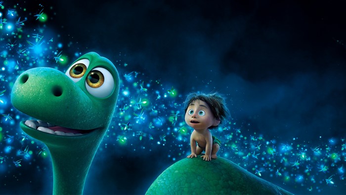 Arlo the dinosaur and Spot from The Good Dinosaur
