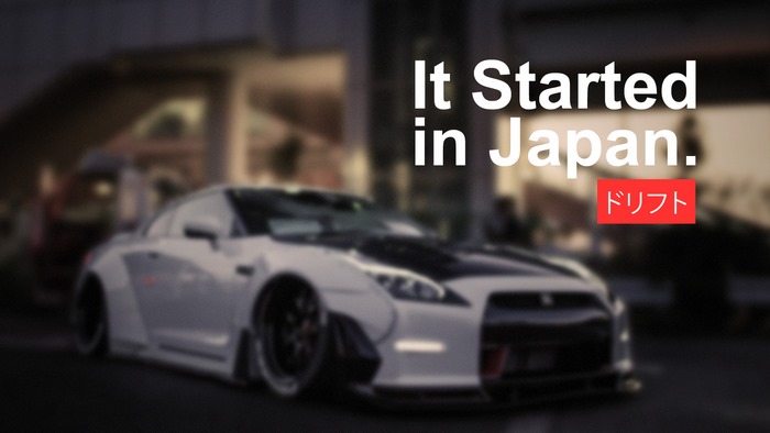 Nissan GT-R Drift Car in Japan