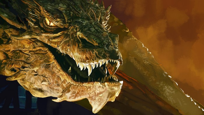 Smaug the Dragon from The Hobbit