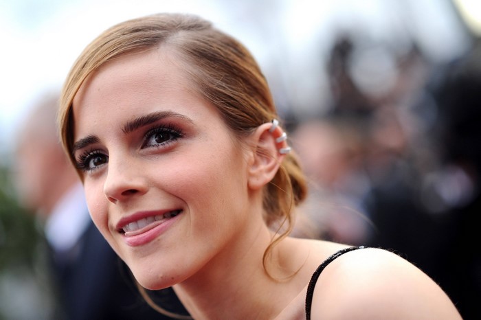 Emma Watson with ear cuff