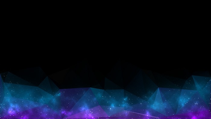 Low poly space stars 4K