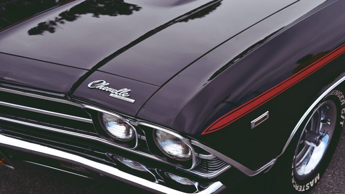 Black 1969 Chevrolet Chevelle SS
