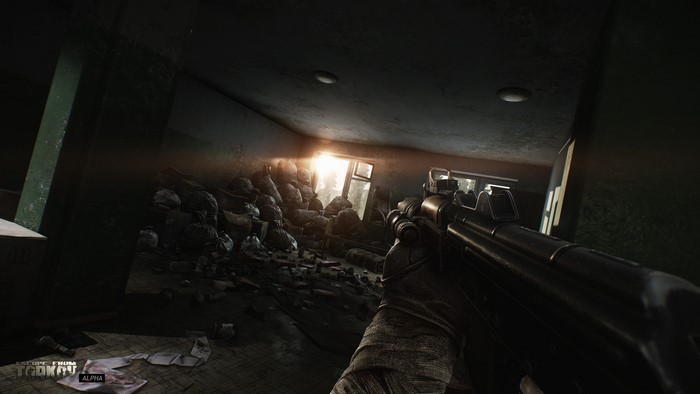 Escape from Tarkov first-person shooter gameplay