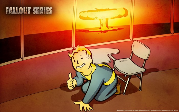 Vault Boy from Fallout Series giving a thumbs up