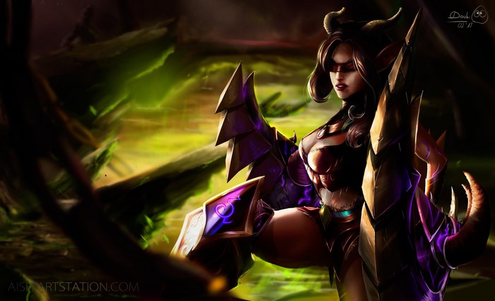 Demon Hunter from World of Warcraft