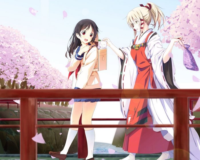 Inari Konkon Koi Iroha: Uka no Mitama no Kami and Fushimi Inari