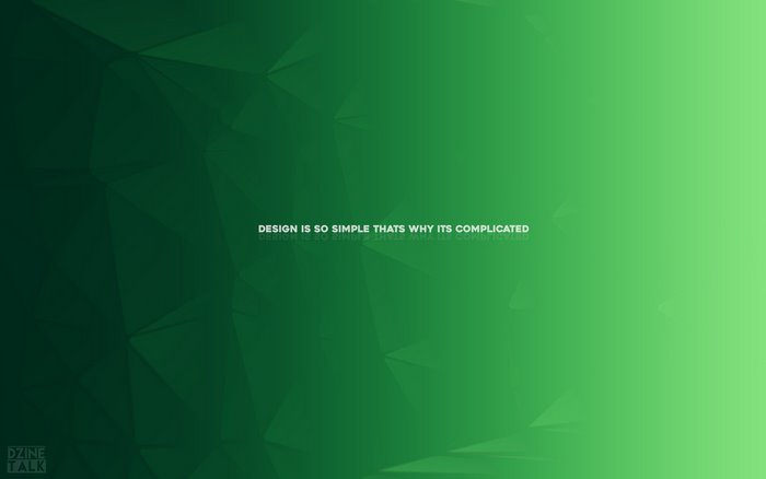 Design is so simple thats why its complicated quote