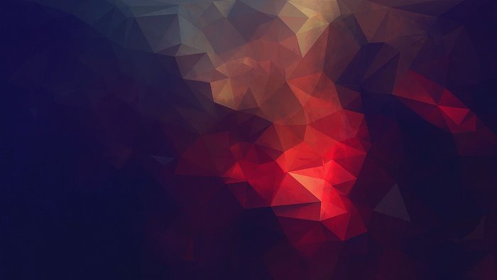 Low poly abstract geometric pattern