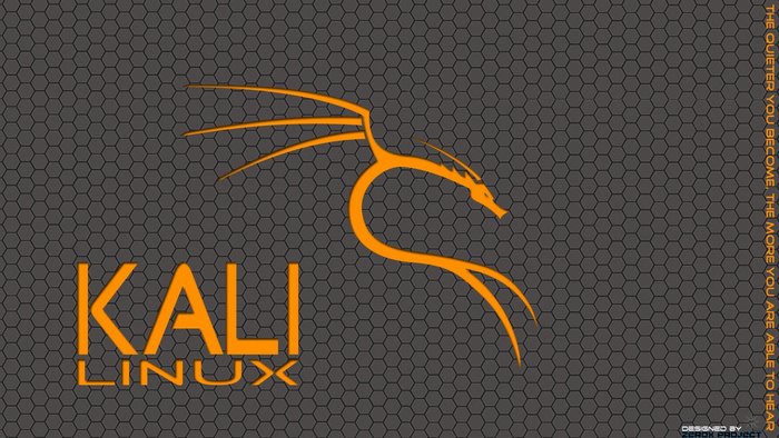Kali Linux logo and dragon