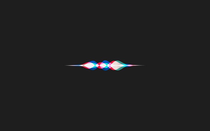 Siri sound wave visualization