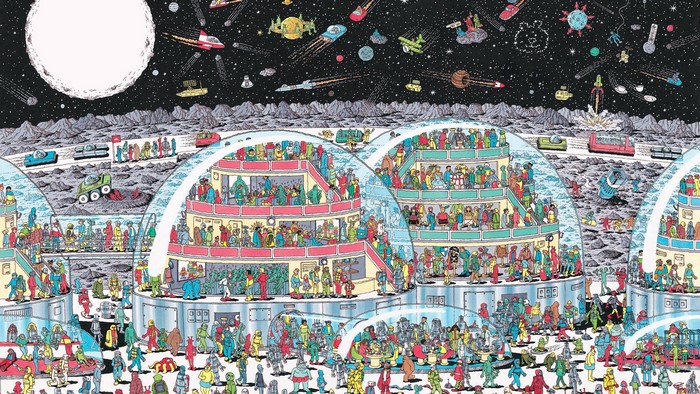 Waldo on the Moon
