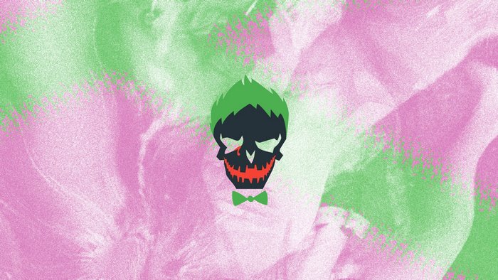 Joker skull from Suicide Squad