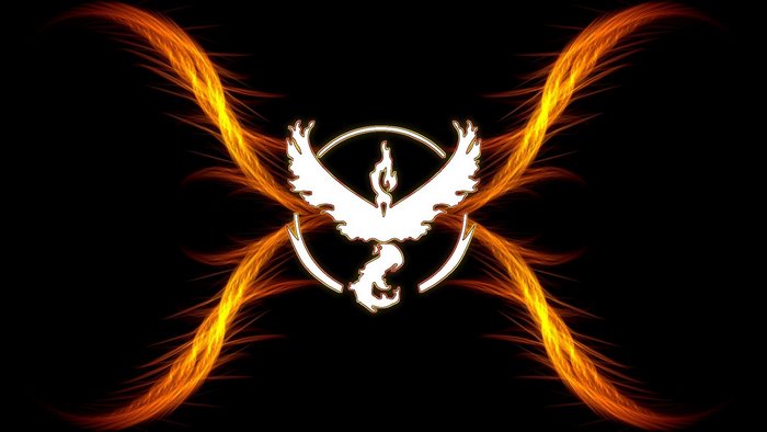 Moltres from Pokemon Go Team Valor