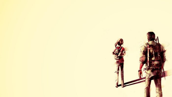 Ellie and Joel from The Last of Us