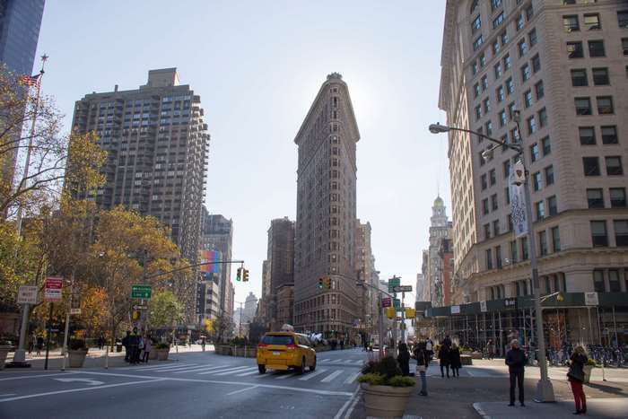 Flatiron Building, Manhattan, New York 4K