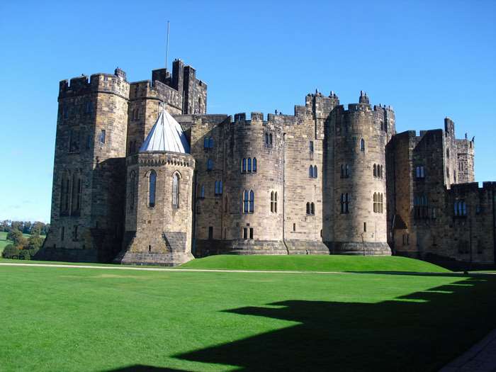 Alnwick Castle, Northumberland, England