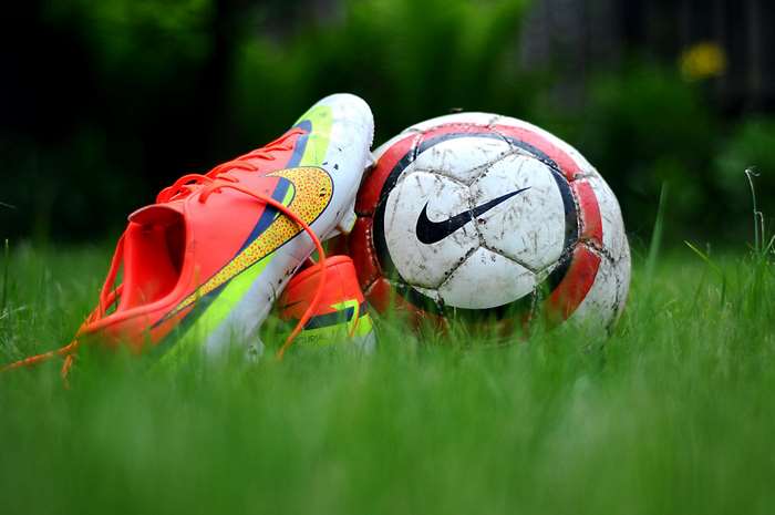 Nike Mercurial Football Shoes on Grass 4K