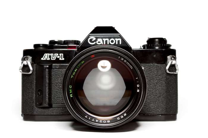 Canon AV-1 Analog Camera with RMC Tokina Lens