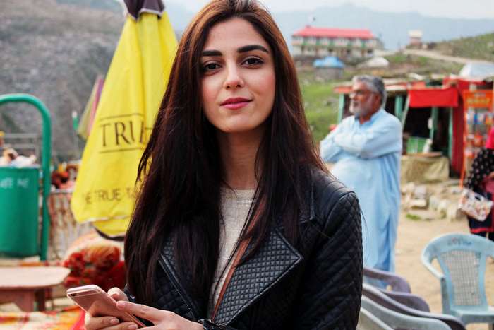 Maya Ali at Lake Saiful Muluk 4K Portrait
