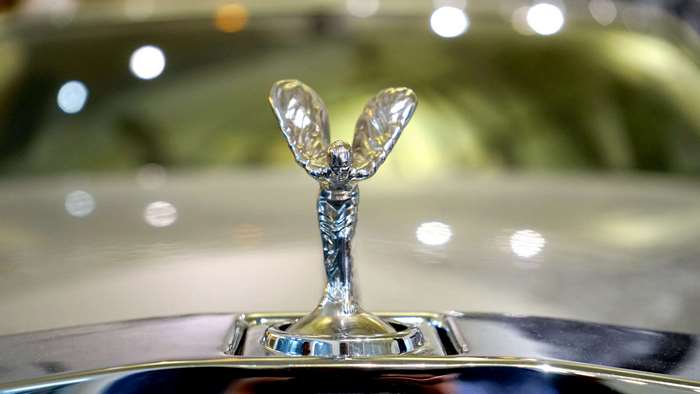 Rolls Royce hood ornament