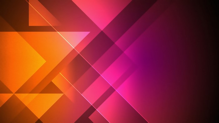 Abstract Geometric Light and Dark Color Blend