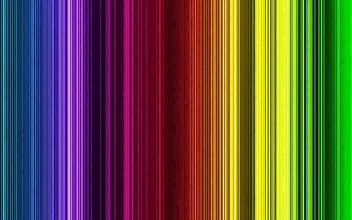 Abstract vertical color spectrum stripes