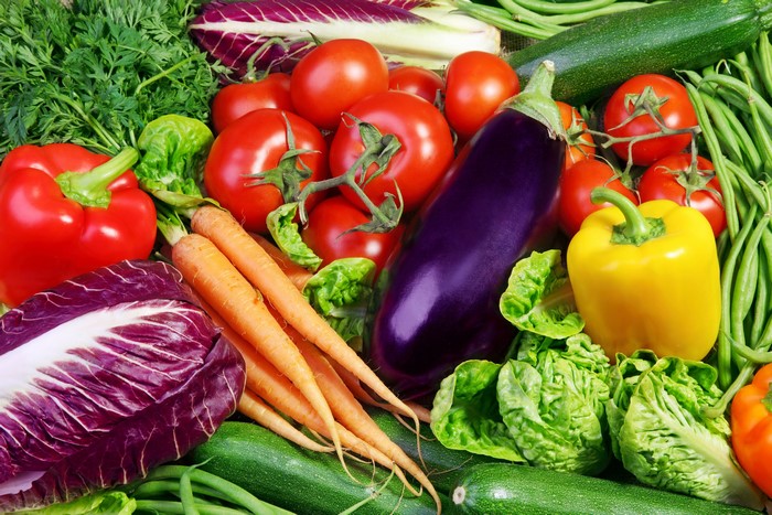 Colorful Fresh Vegetables Assortment
