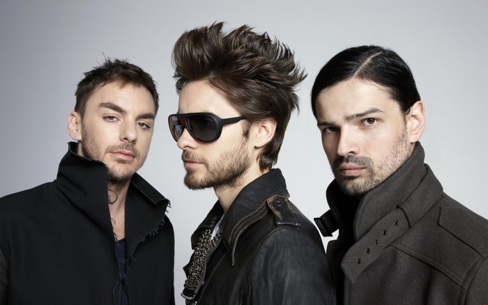 30 Seconds to Mars group portrait