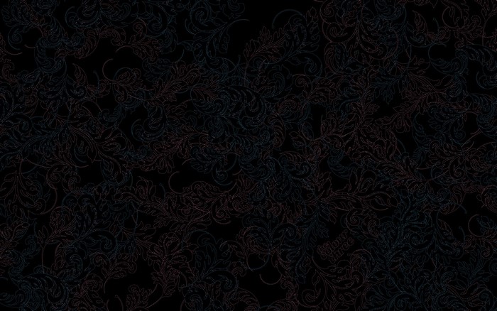 Dark floral pattern with shiny dots