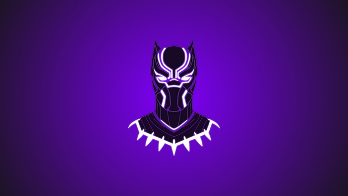 Black Panther digital art 4K