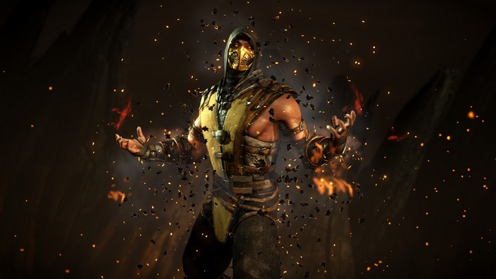 Scorpion from Mortal Kombat in 4K