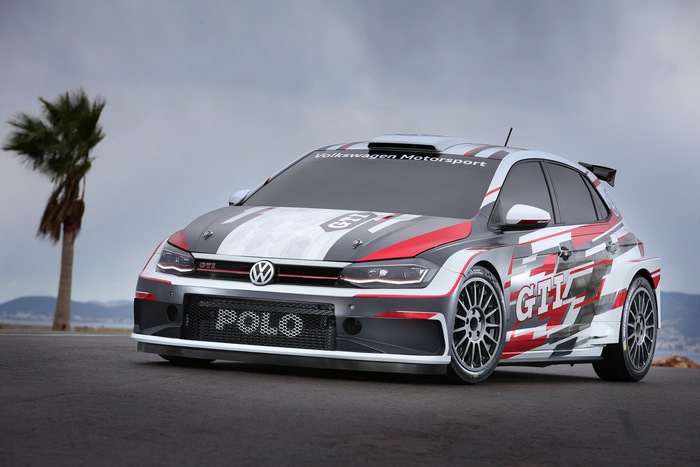 Volkswagen Polo GTI rally car