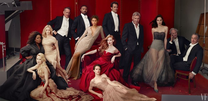 Vanity Fair Hollywood Portfolio with Celebrities