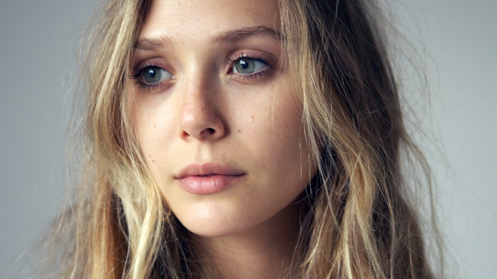 Elizabeth Olsen 4K closeup portrait