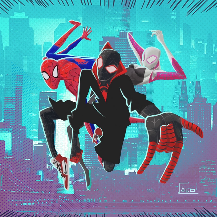 Spider-Man: Into the Spider-Verse 4K artwork