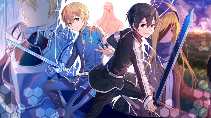 Kirito and Eugeo from Sword Art Online