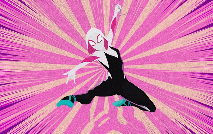 Spider-Gwen from Marvel Comics