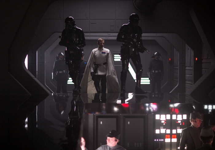 Orson Krennic with Death Troopers from Star Wars