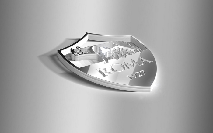 A.S. Roma Soccer Emblem
