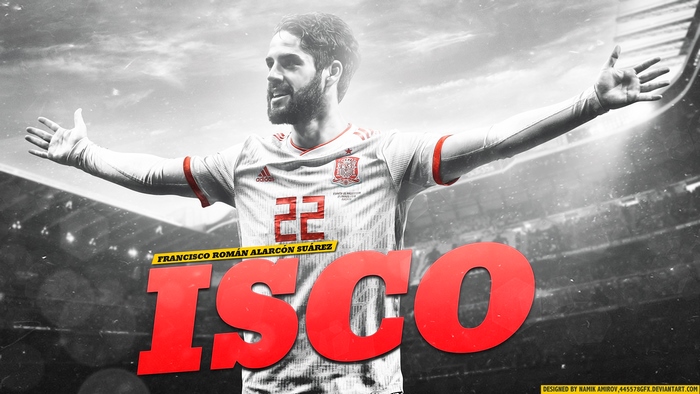 Isco Alarcón Suárez from Spain National Football Team
