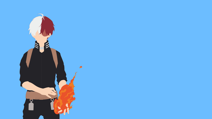 Shoto Todoroki from Boku no Hero Academia