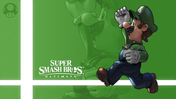 Luigi from Super Smash Bros. Ultimate
