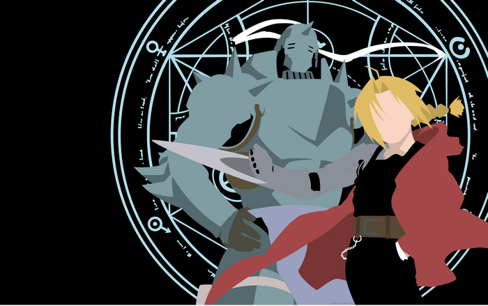 Edward and Alphonse Elric from Fullmetal Alchemist