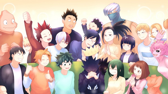 My Hero Academia Group Portrait