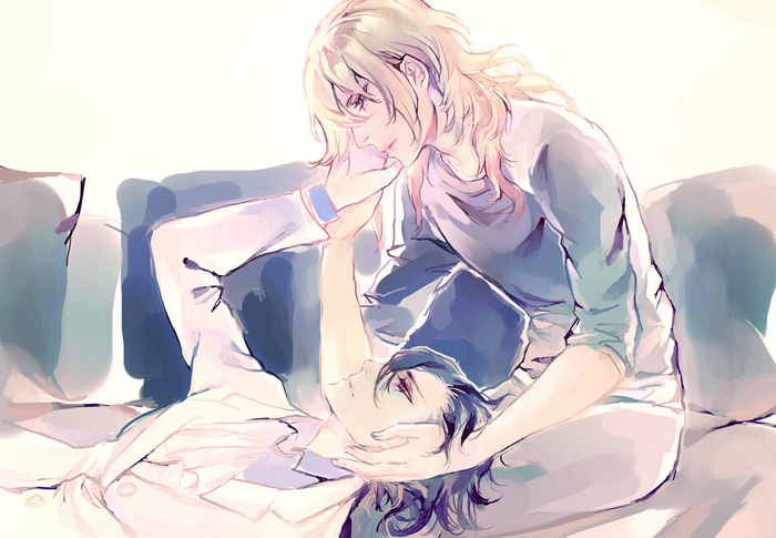 Tender Moment Between Cadis and Frankenstein from Noblesse