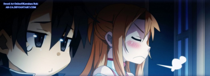 Kirito and Asuna from Sword Art Online
